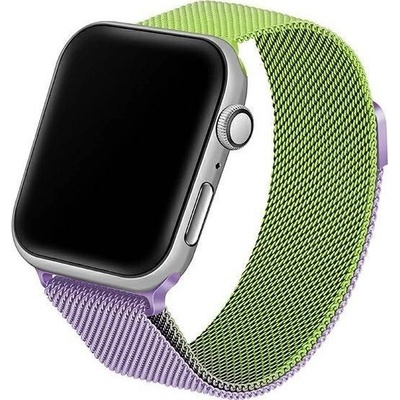 Beline Apple Watch стоманена каишка 38/40/41 мм зелена/лилава (5904422912703) (5904422912703)