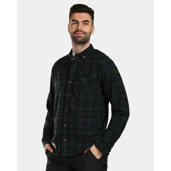 Kilpi Мъжка спортна фланелена риза Kilpi FLANNY-M Тъмнозелено Kilpi | Zelen | МЪЖЕ | S