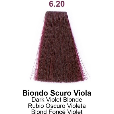Nouvelle Hair Long barva na vlasy 6.20 tmavě fialová blond 100 ml