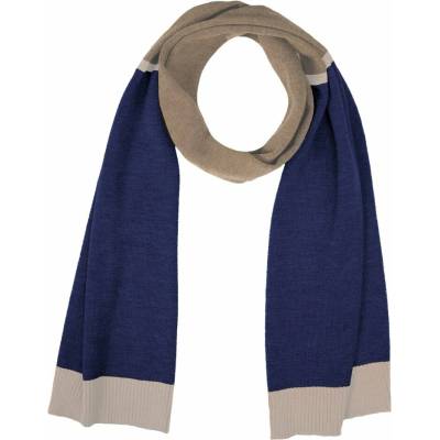 Šál P.A.C. Balua Merino Scarf Grey Navy