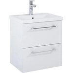 Roca Шкаф Unik Roma Compact Plus, бял гланц, 515 x 395 mm с 2 чекмеджета и умивалник (A852472806)