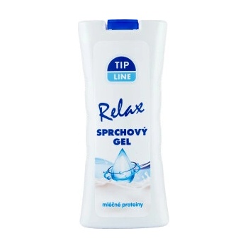 Tip Line Relax sprchový gél Mliečne proteiny 500 ml