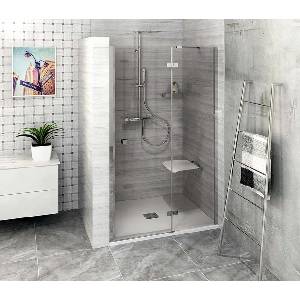 POLYSAN Fortis Line - Душ-врата 120 см, дясна, хром/прозрачно стъкло FL1412R (FL1412R)