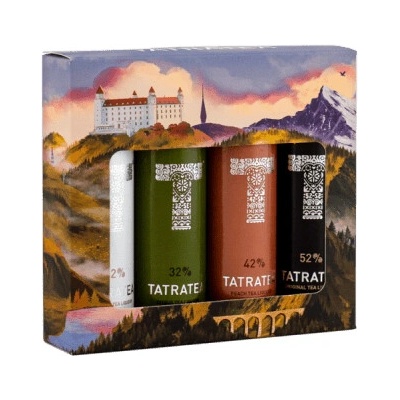 Tatratea Slovakia 22-52% 4 x 0,04 l (set)