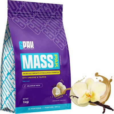 6Pak Nutrition Mass Pak 1000 g