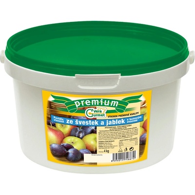 Vera Gurmet švestková Povidla extra 4 kg