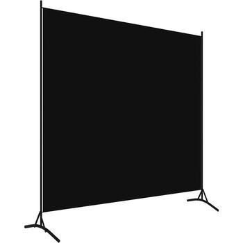 Meedo 1dílný paraván černý 175 x 180 cm
