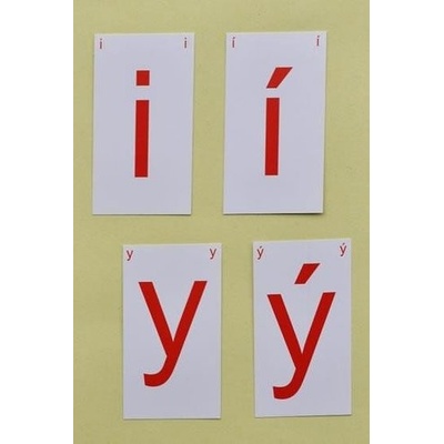 Kartičky s i/y