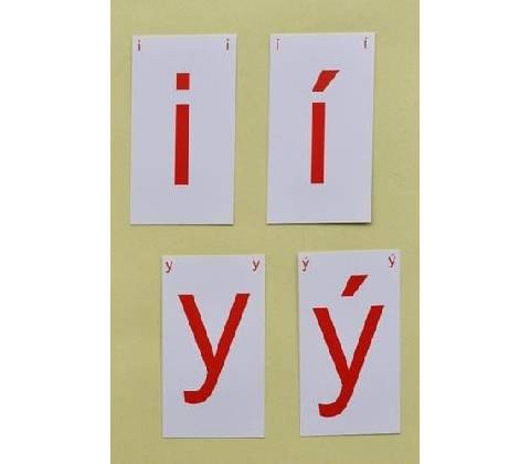 Kartičky s i/y