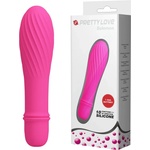  Мини вибратор, розов вихър, 12, 3см. - Solomon Pink (DEBRA01323)