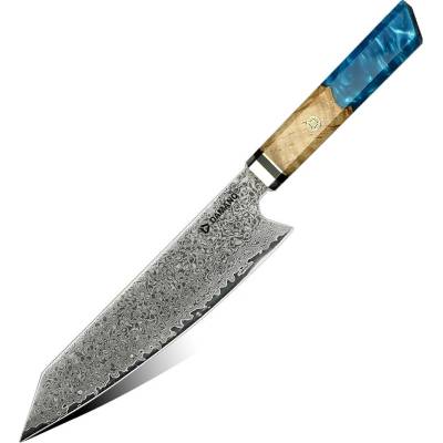 DAMANO nůž šéfkuchařský Kiritsuke AZURE DMS-205 (8")