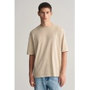 Gant tričko Sunfaded SS T-Shirt hnedé