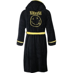 ROCK OFF Халат Nirvana - Yellow Happy Face - ROCK OFF - NIRVROBE01MB