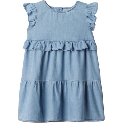 Gap Baby dievčenské šaty svetlomodrá