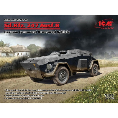 ICM Sd.Kfz. 247 Ausf.B German Command Armoured Vehicle 1:35