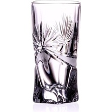 Bohemia Crystal Ručne brúsené poháre na pálenku Mašľa 6 x 50 ml