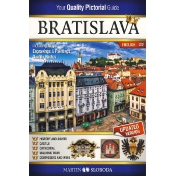 Bratislava obrázkový sprievodca ANG Pictorial guide