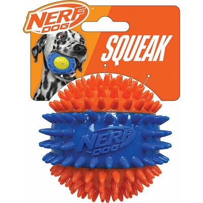 Nerf Dog pískacia loptička so spikmi 6,9 cm