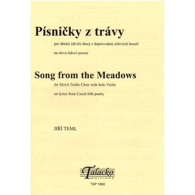 Talacko Editions Písničky z trávy na slova lidové poezie