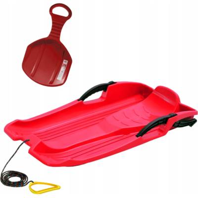 Prosperplast Sáňky Bobslej HORNET s brzdami + Kluzák Jablíčko