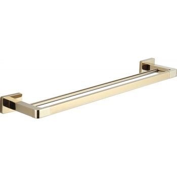 Mexen Asis двоен закачалка за кърпа, златен - 7017625-50 (7017625-50)