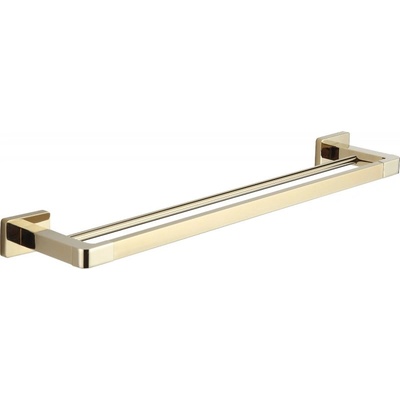 Mexen Asis двоен закачалка за кърпа, златен - 7017625-50 (7017625-50)