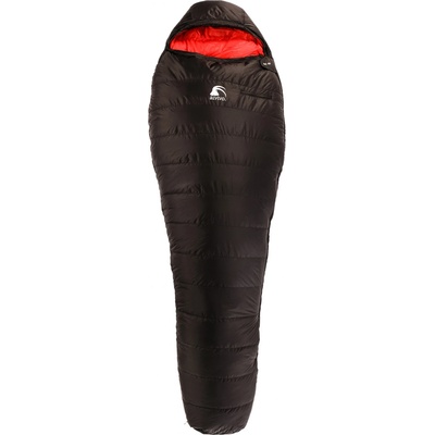 Alvivo Пухен спален чувал Alvivo Ibex 500 Down sleeping bag - Black / Red - размер 225 cm (513-0951-0211)