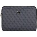Guess Bag Sleeve 14" 4G Zipper Pocket Triangle Logo black GUCS14ZP4DPTK