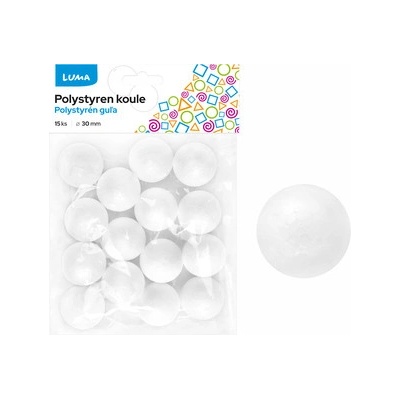 Polystyren Luma, Koule 30mm