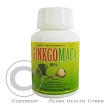 Hemann Ginkgo maca 600 mg 100 tablet