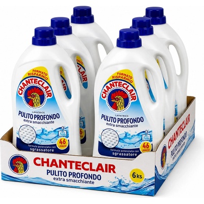 Chanteclair Chante Pulito Profondo prací gel na bílé prádlo 6 x 46 PD