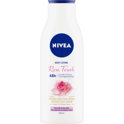 Nivea Rose Touch hydratačné telové mlieko 400 ml