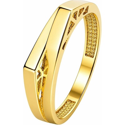 Zlaton Prsten žluté zlato s ornamentem 000542504257