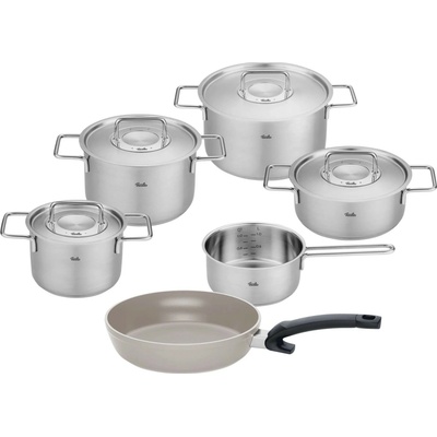 Fissler Sada hrnců PURE, sada 6 ks, s pánví CERATAL COMFORT