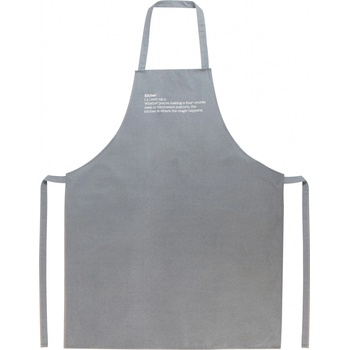 GUSTA Zástěra tmavě šedá