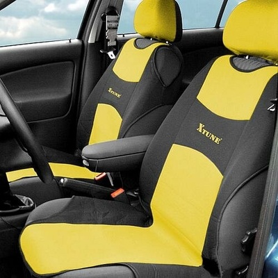 Autopoťah Compass triko žluté 2ks