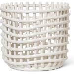 Ferm Living Кошница за съхранение Ferm Living керамика 21 см бежова (110134202)