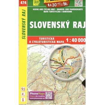 Mapa Slovenský raj
