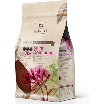 Cacao Barry Origin SAINT DOMINGUE horká 70% 1 kg - Callebaut - CACAO BARRY