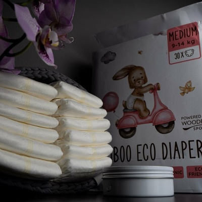 Wooden Spoon Woopies EKO Medium 9–14 kg 3×30 ks