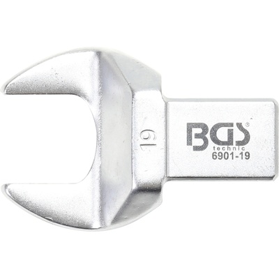 BGS Technic Nástrčný plochý kľúč 19 mm upnutie 14 x 18 mm BGS 6901-19