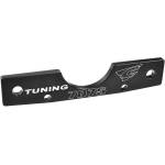 Team corally - Suspension Arm Mount - RF - Swiss Made 7075 T6 - 3mm - Hard Anodised - Black - Made In Italy C-00180-681 (C-00180-681)