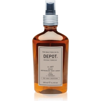 Depot 600 BODY SOLUTIONS NO. 607 SPORT REFRESHING BODY SPRAY освежаващ спрей за тяло за мъже 200ml
