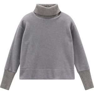 Jeanne Baret Дамски поларен пуловер Jeanne Baret Women's Wallis Sweater Fleece jumper - Fumo Mel. - размер 42 (EU) (105-6822-0115)