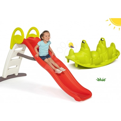Smoby s vodotryskom+šmykľavka Funny toboggan 2 m SM310159-18