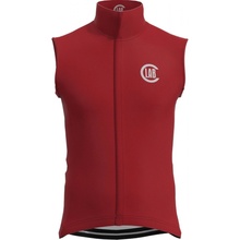 C-LAB větruodolná nepromokavá vesta červená