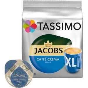 Jacobs | Caffè Crema Mild XL - 16 капсули за Tassimo