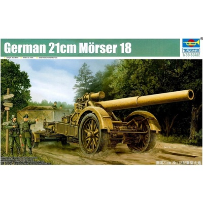 Trumpeter German 21 cm Mörser 18 Heavy Artillery 1:35
