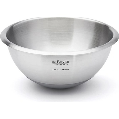 de Buyer Nerezová mísa CUL-DE-POULE 20 cm 2,1 l