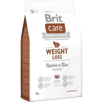 Brit Care - Weight Loss Rabbit & Rice 3 kg